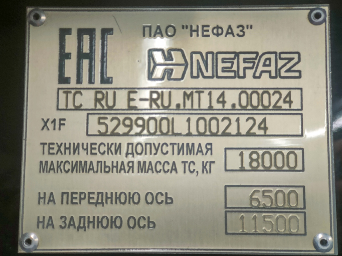 Москва, НефАЗ-5299-40-52 № 160265