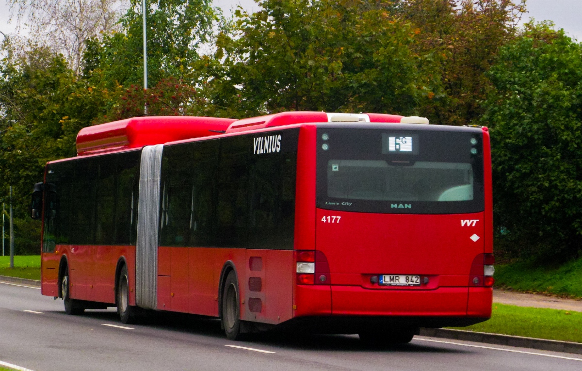 Литва, MAN A23 Lion's City G NG313 CNG № 4177