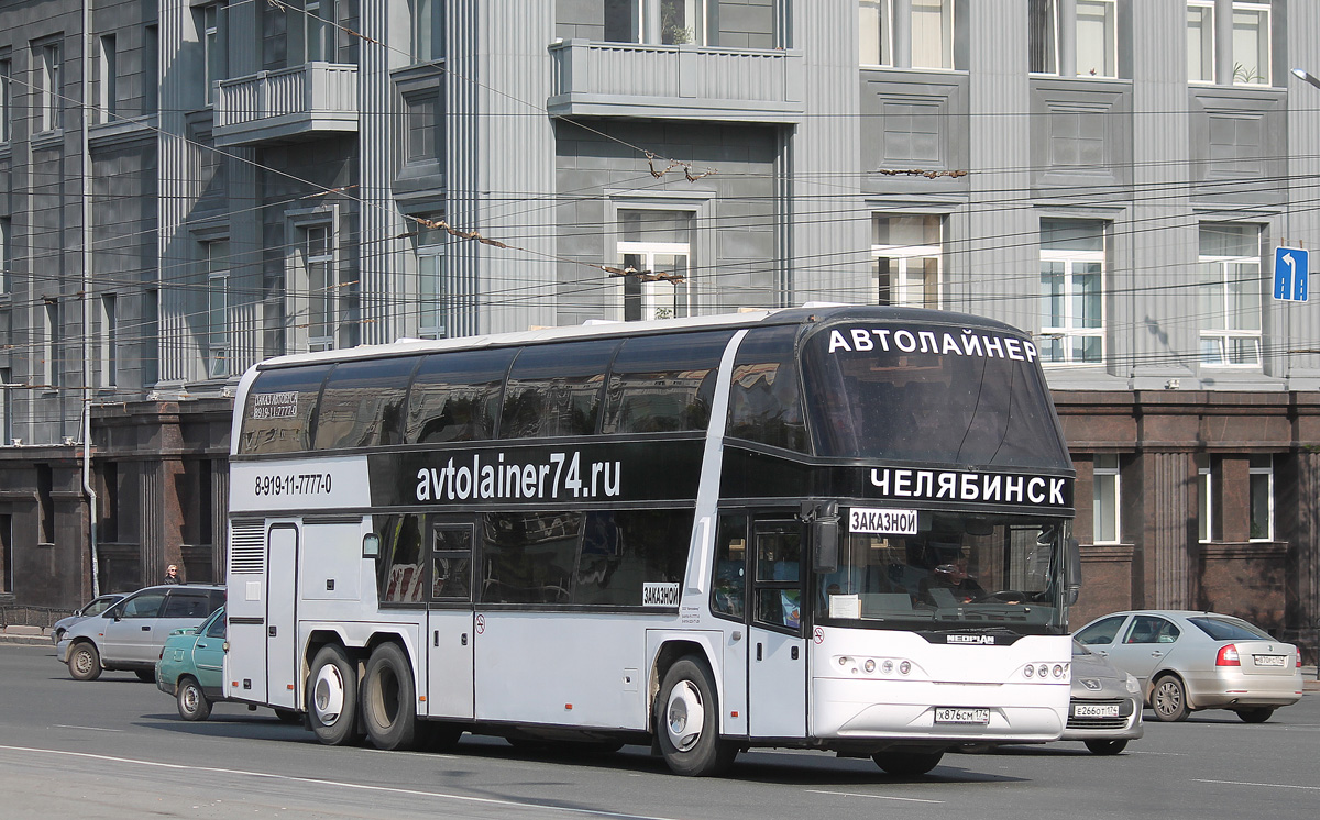 Cseljabinszki terület, Neoplan N122/3 Skyliner sz.: Х 876 СМ 174