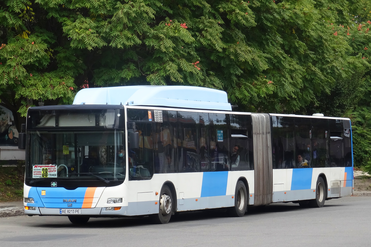 Днепропетровская область, MAN A23 Lion's City G NG313 CNG № AE 8213 PE
