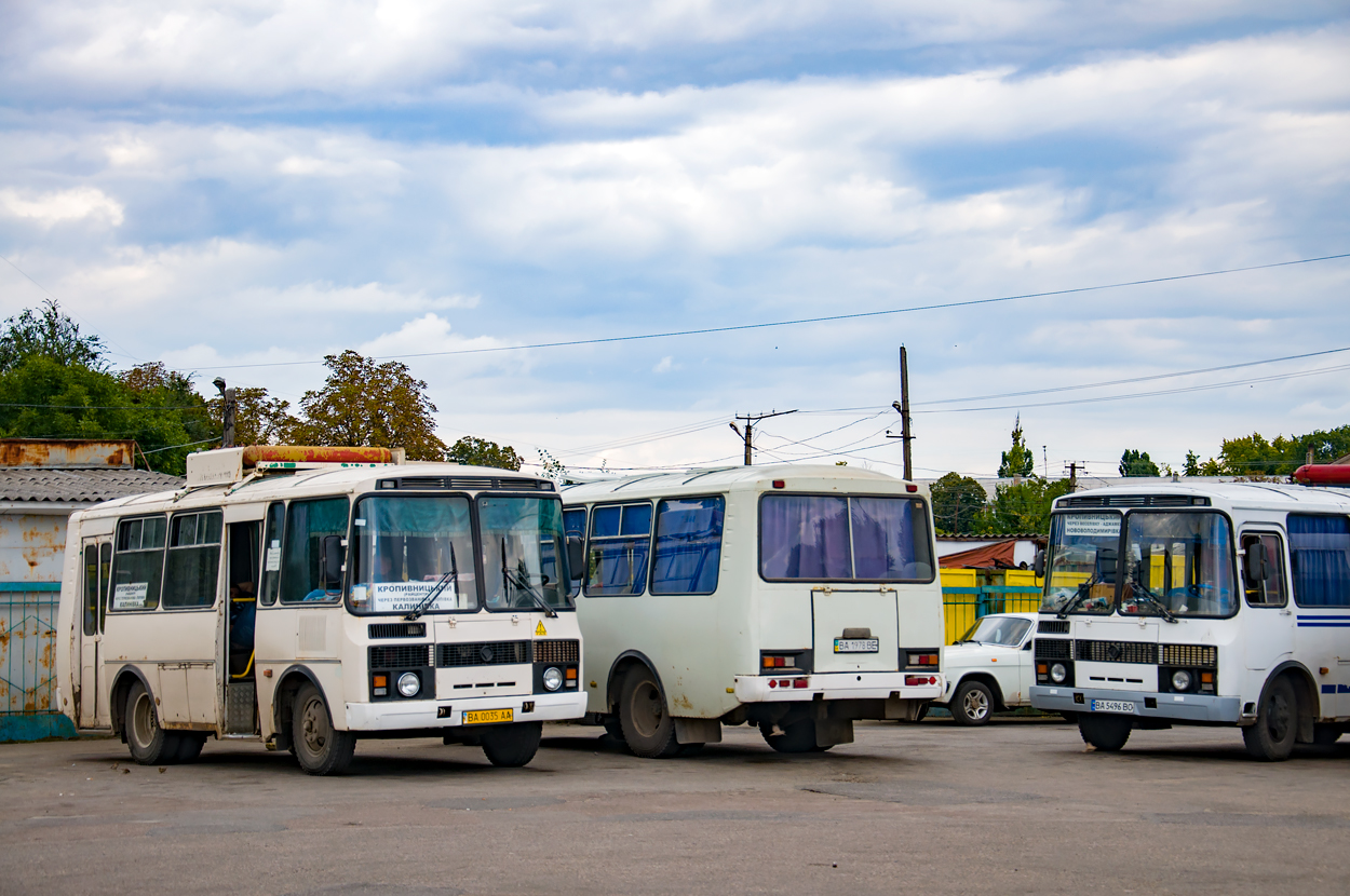 Кировоградская область, ПАЗ-32054 № BA 0035 AA