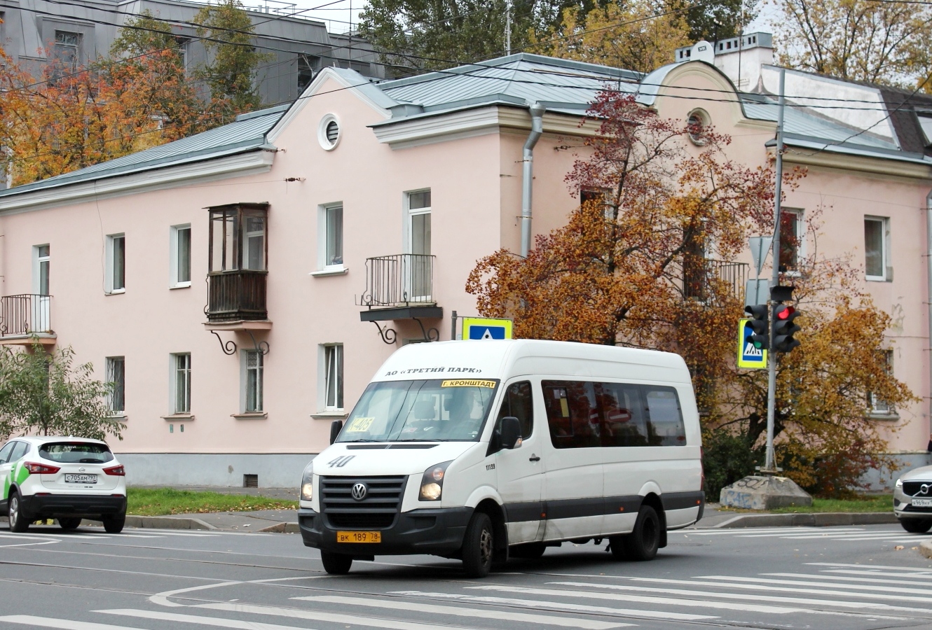 Санкт-Петербург, БТД-2219 (Volkswagen Crafter) № ВК 189 78