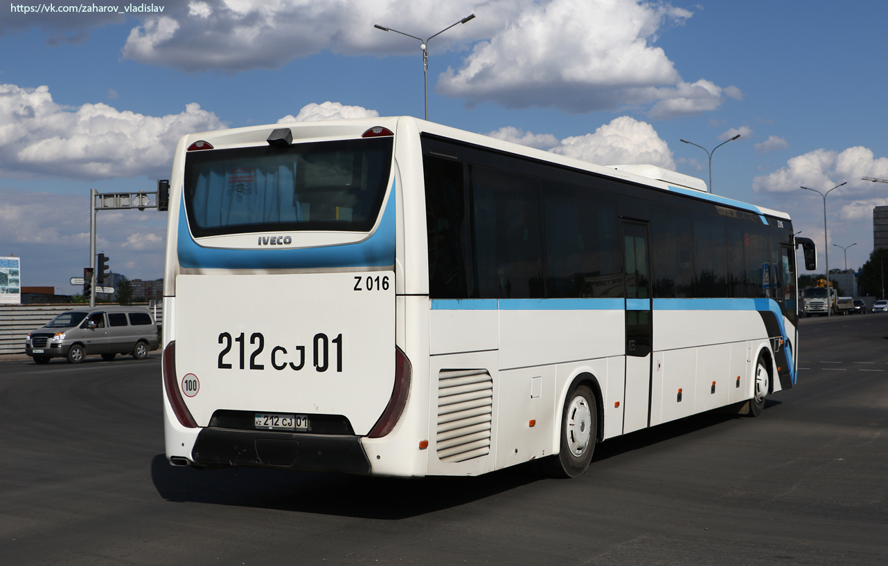 Астана, IVECO Crossway LINE 13M (СарыаркаАвтоПром) № Z016