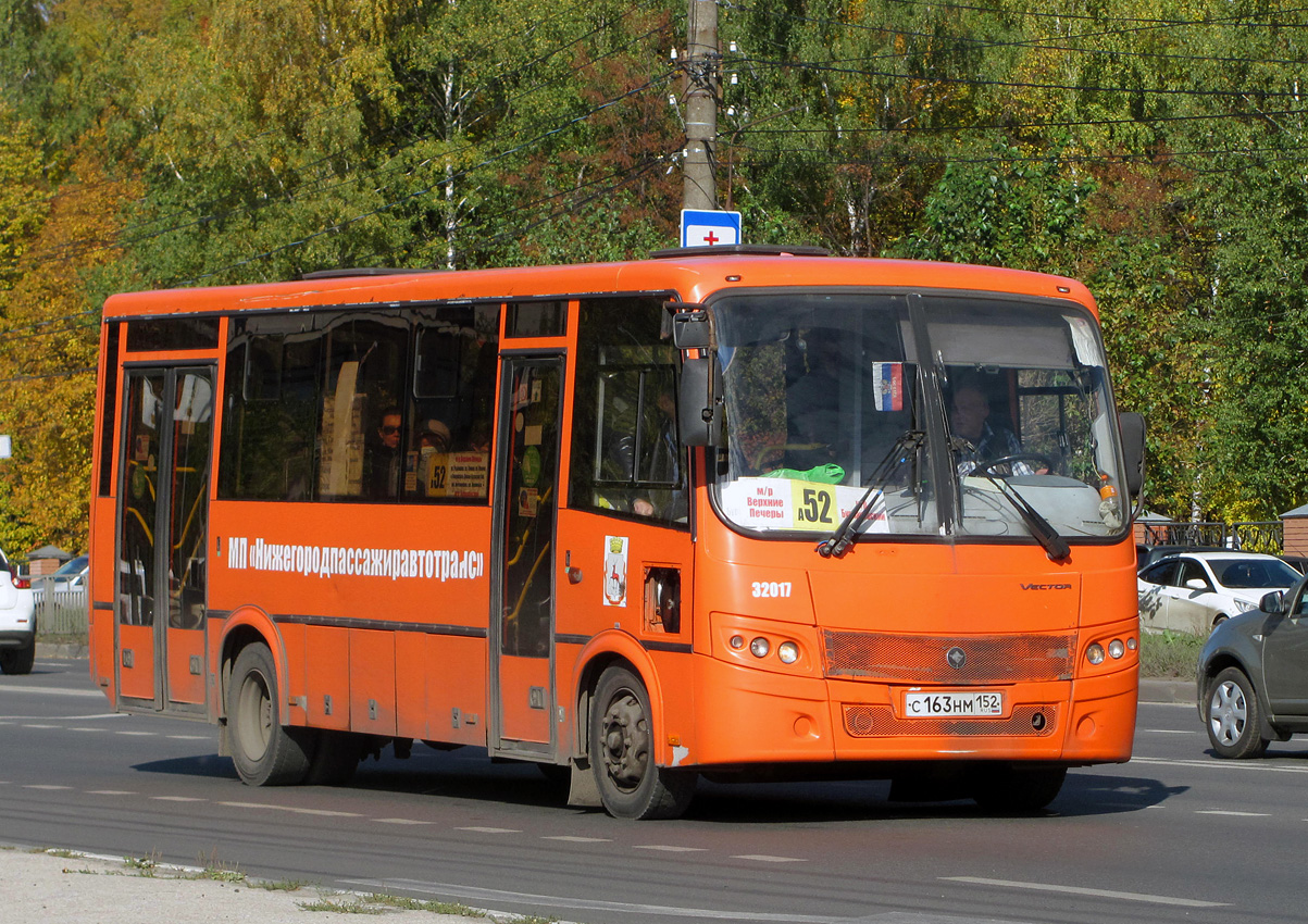 Нижегородская область, ПАЗ-320414-04 "Вектор" № 32017