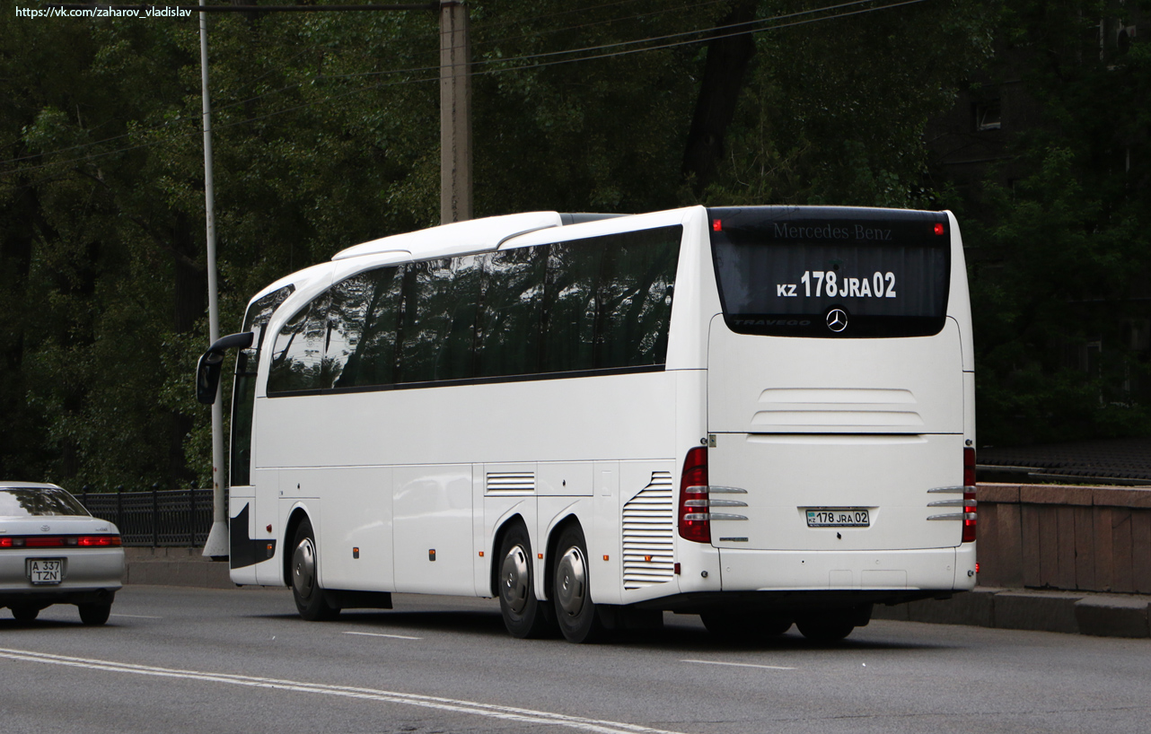 Алматы, Mercedes-Benz Travego II M 16RHD facelift № 178 JRA 02