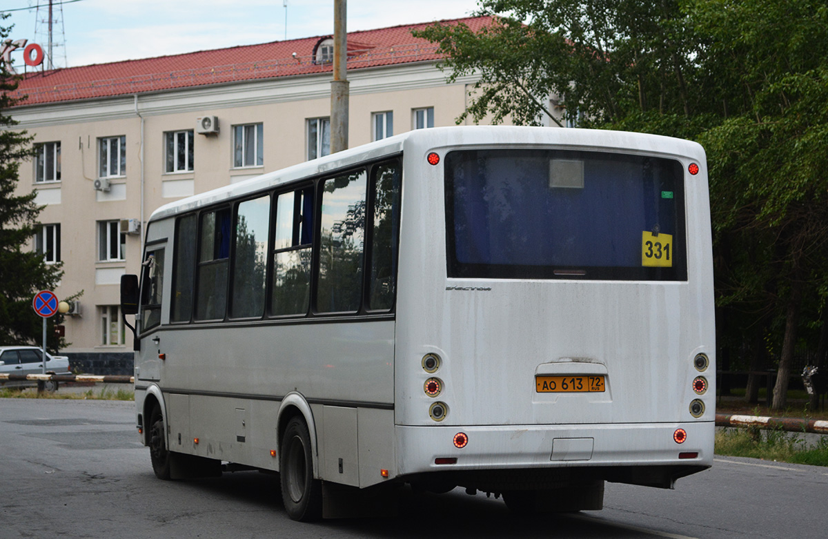 Цюменская вобласць, ПАЗ-320412-05 "Вектор" № АО 613 72