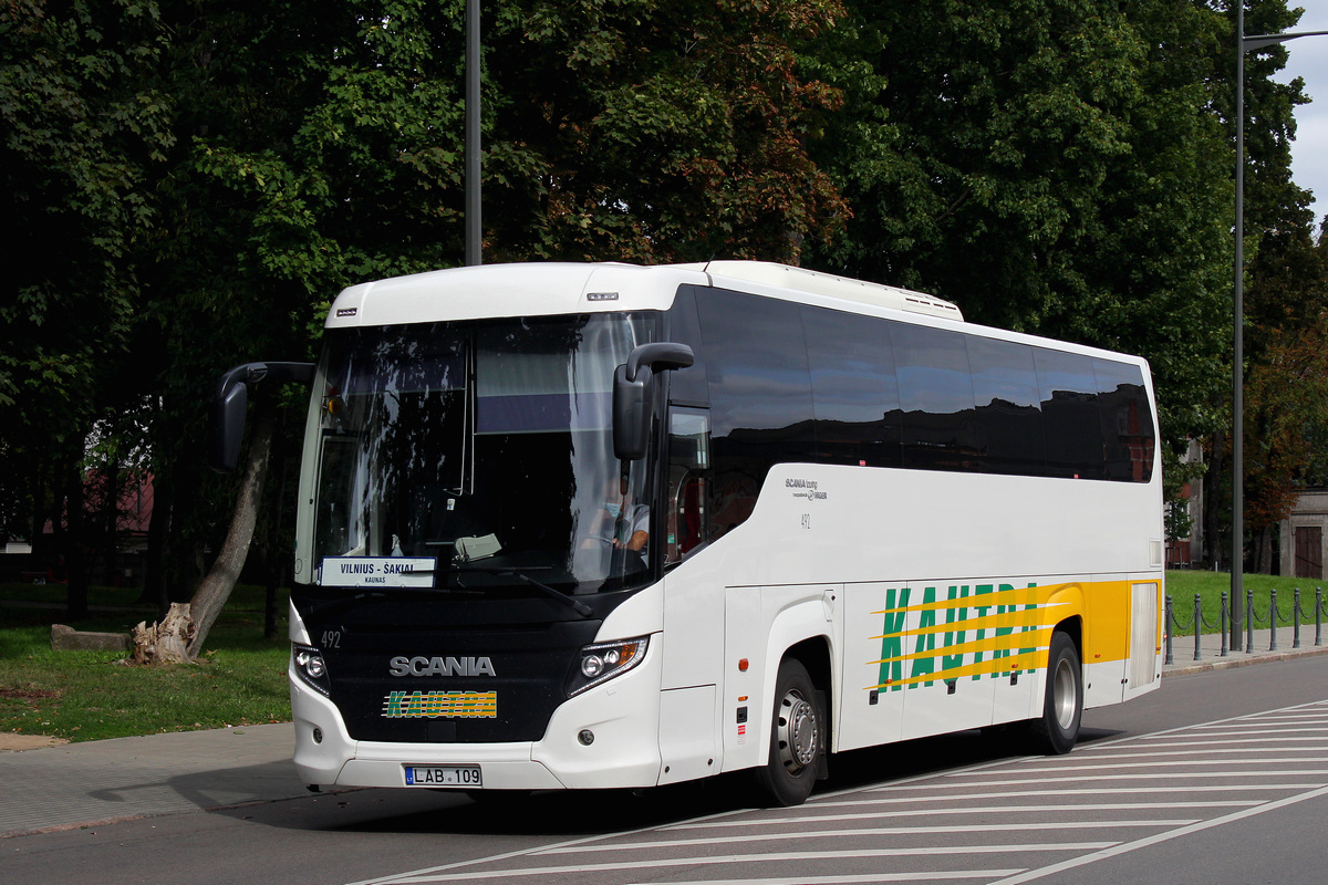 Литва, Scania Touring HD 12.0 № 492