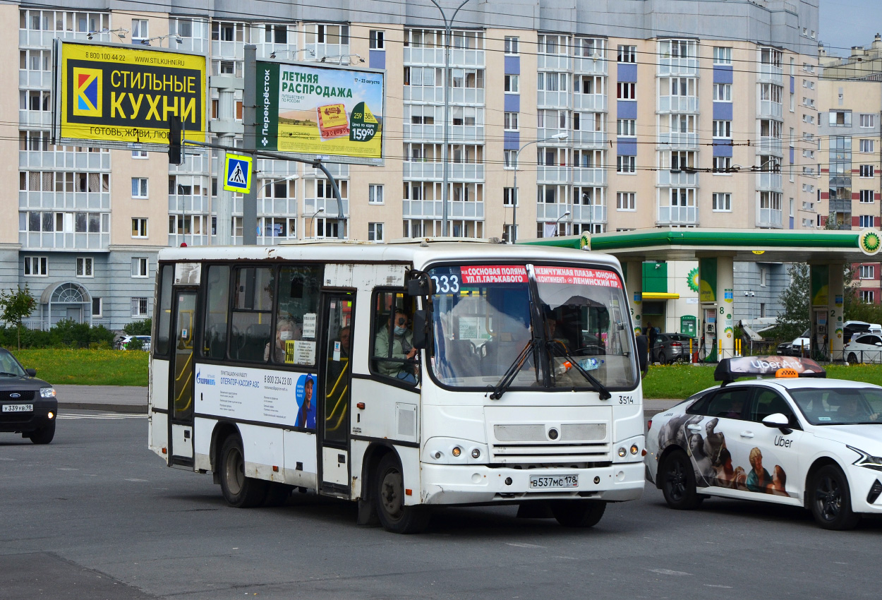 Санкт-Петербург, ПАЗ-320402-05 № n514