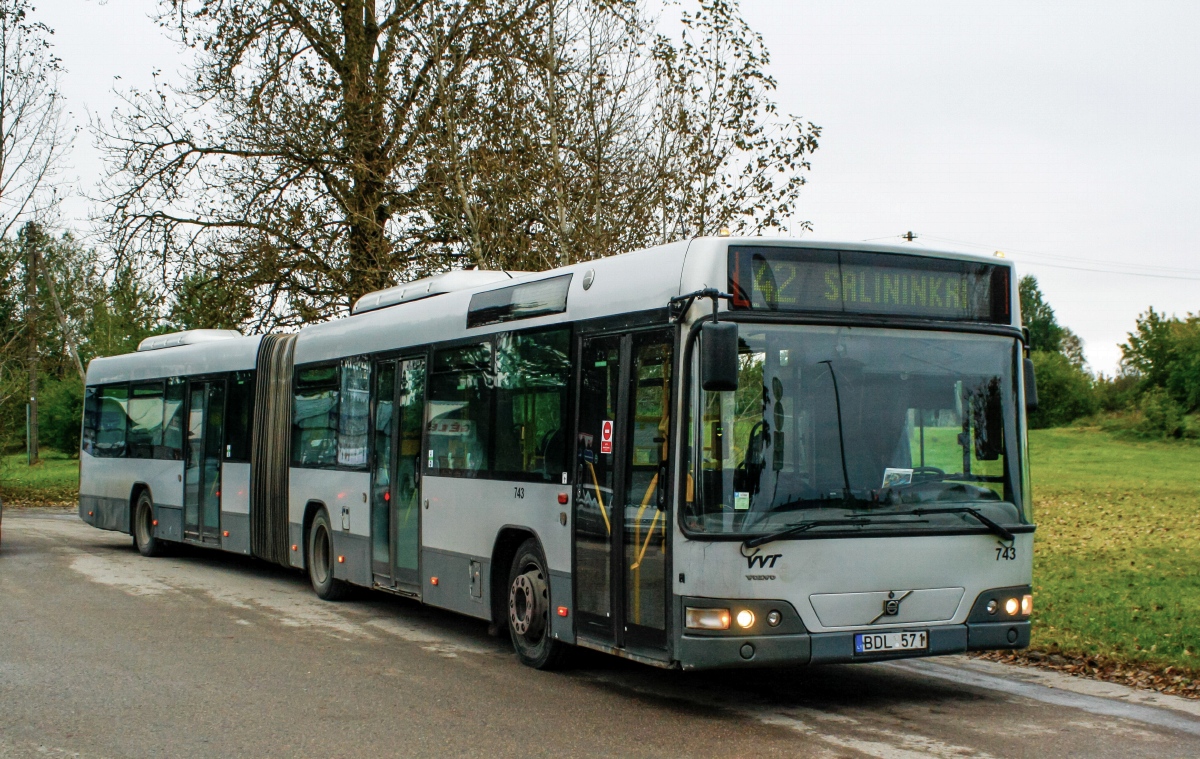 Литва, Volvo 7700A № 743