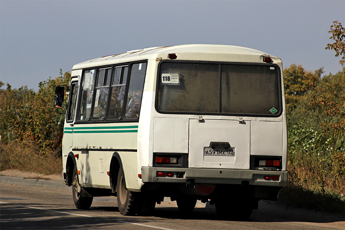 Алтайский край, ПАЗ-32053 № А 591 МХ 122