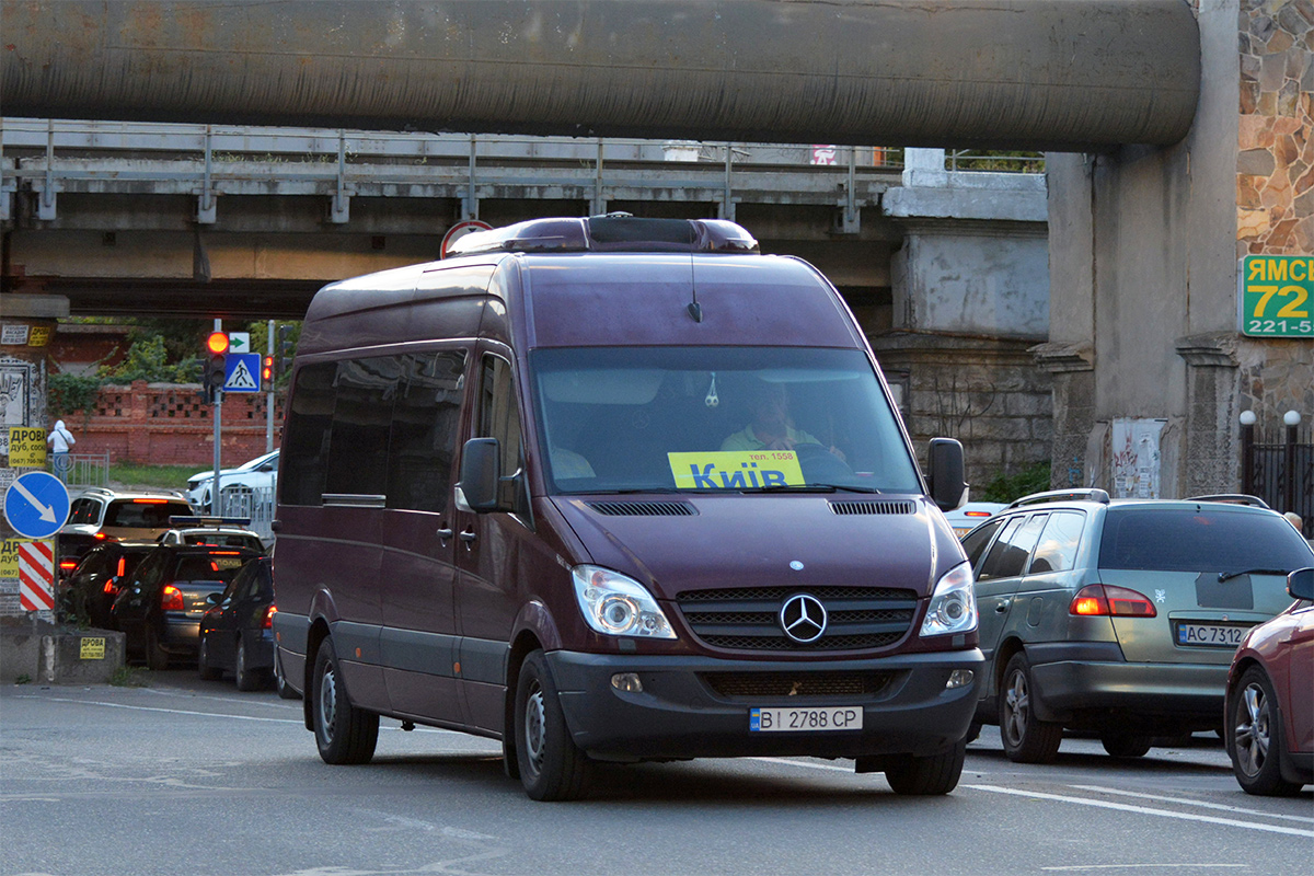 Полтавская область, Mercedes-Benz Sprinter W906 316CDI № BI 2788 CP