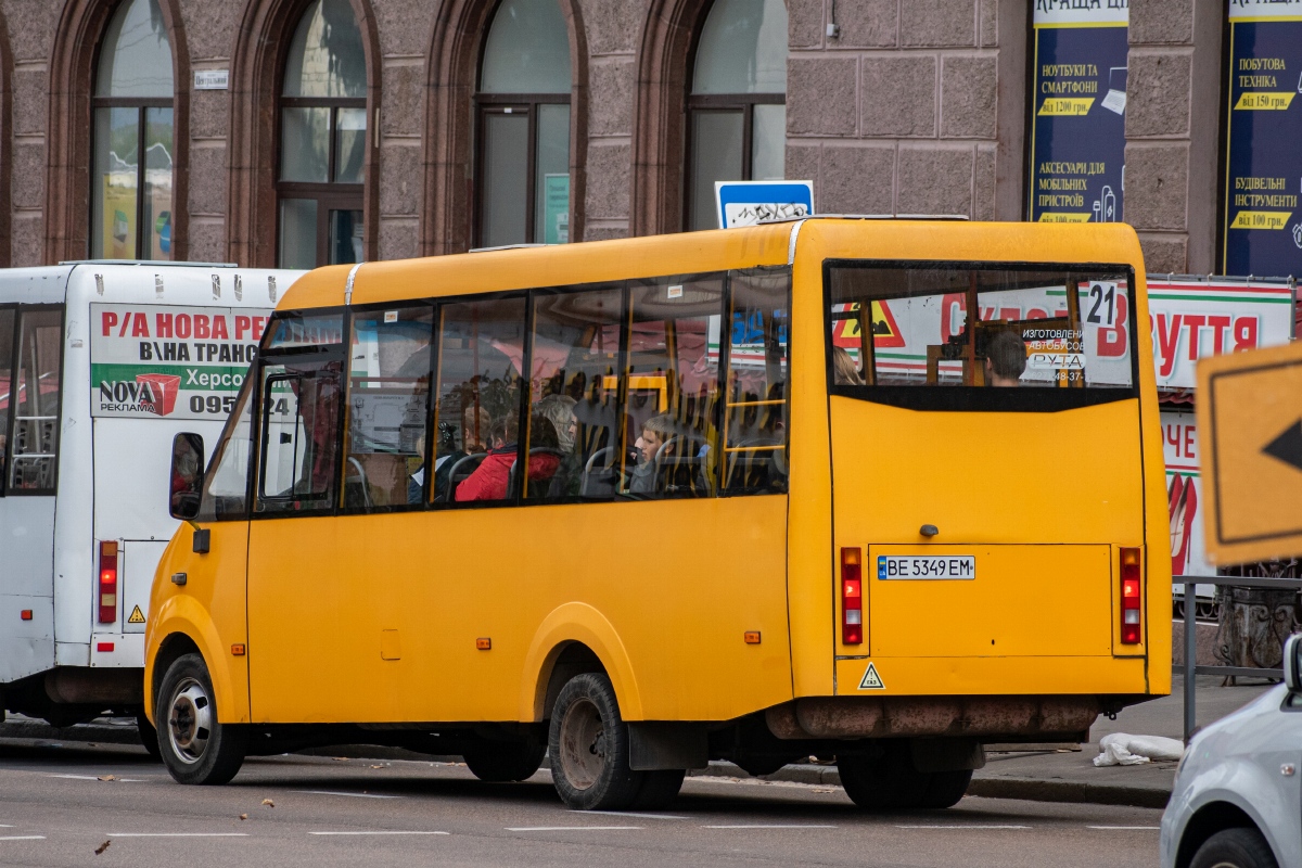 Николаевская область, Рута 25А Нова № BE 5349 EM