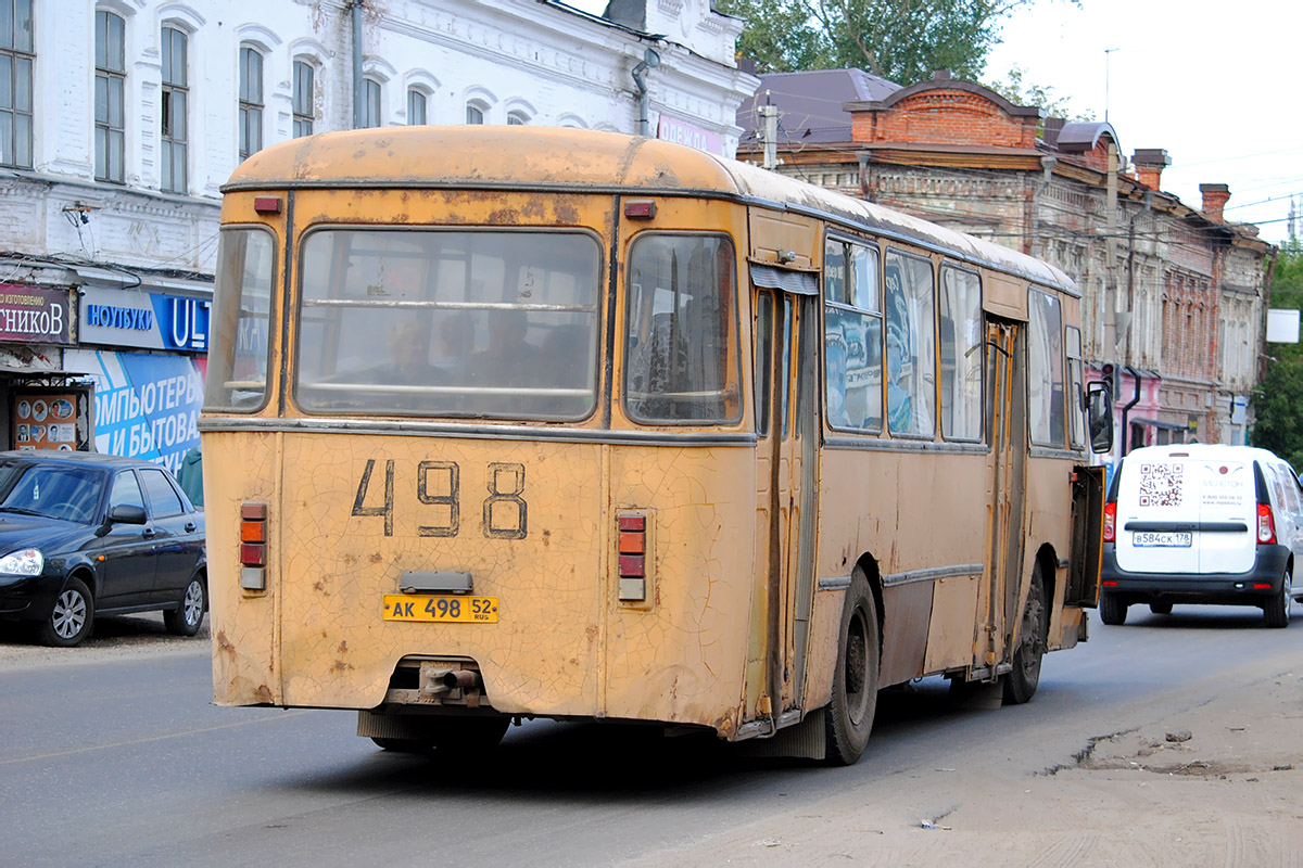 Нижегородская область, ЛиАЗ-677М № АК 498 52