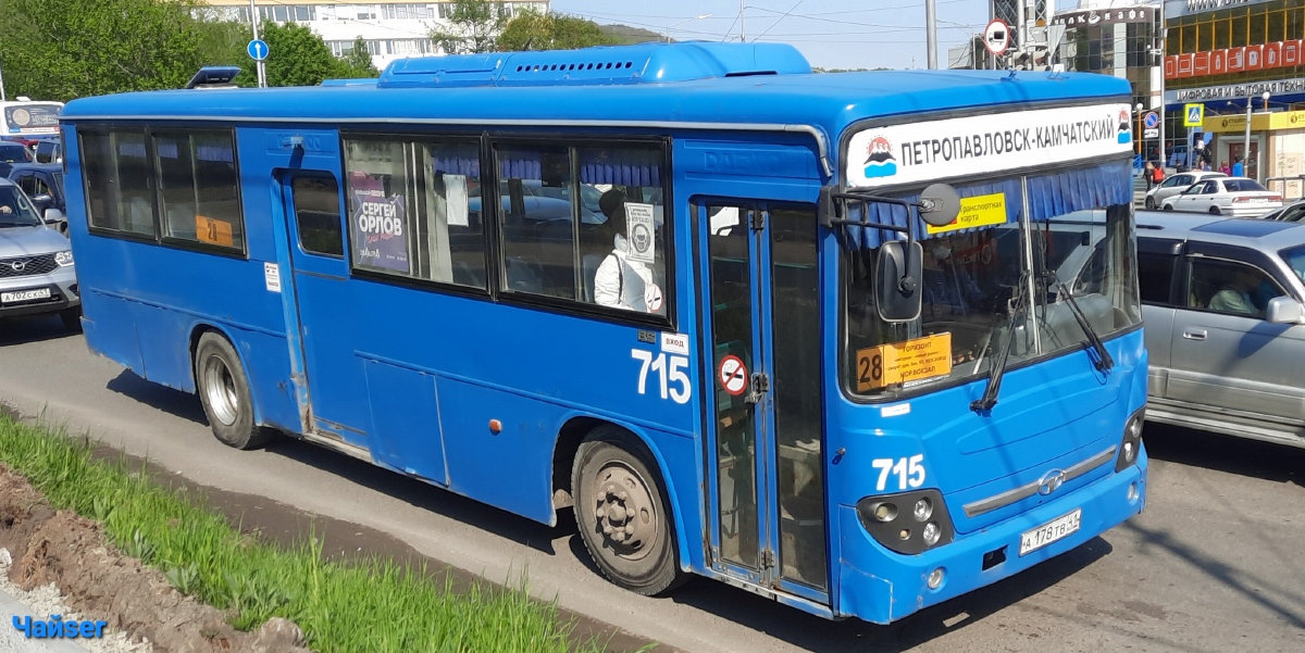 Камчатский край, Daewoo BS106 Royal City (Busan) № 715