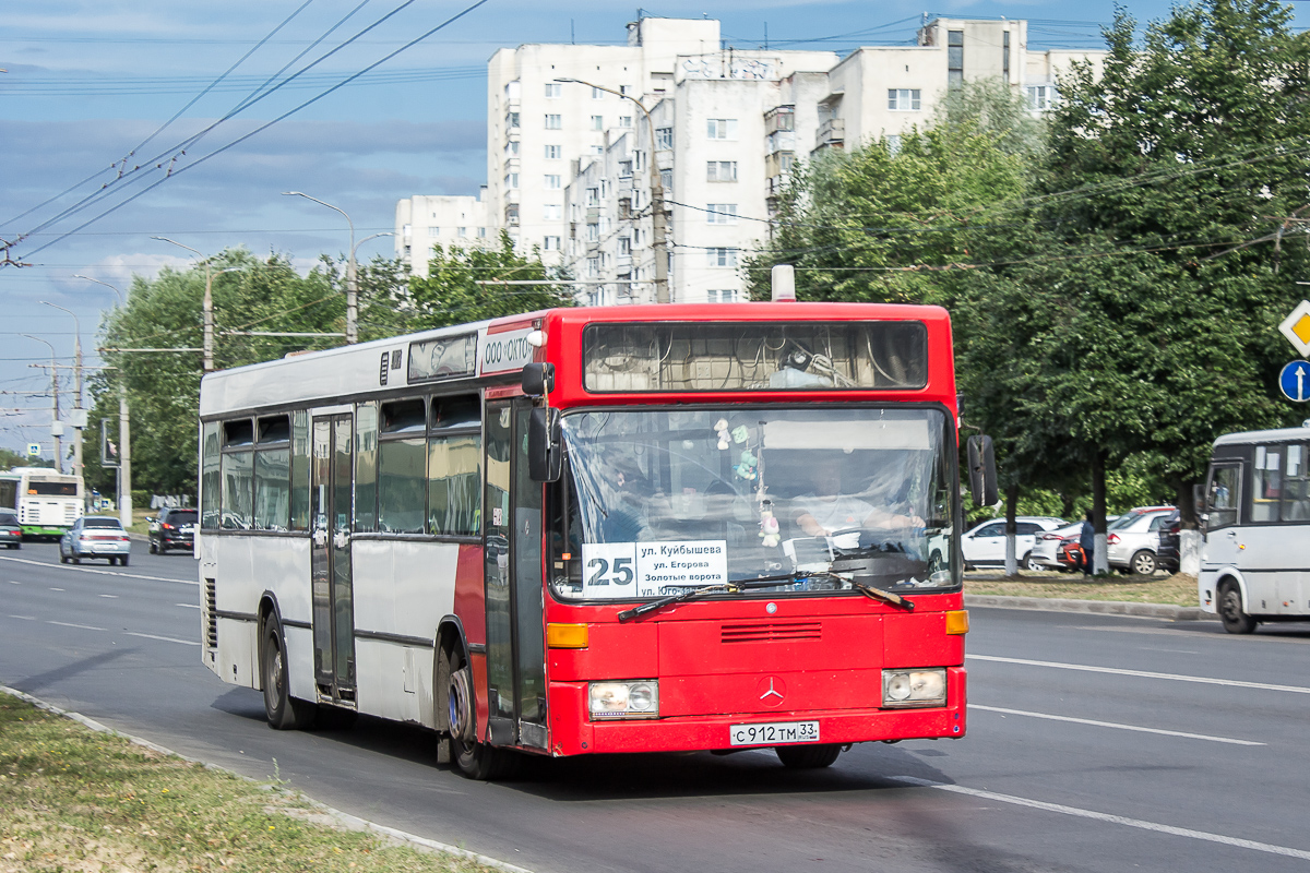 Vladimir region, Mercedes-Benz O405N č. С 912 ТМ 33