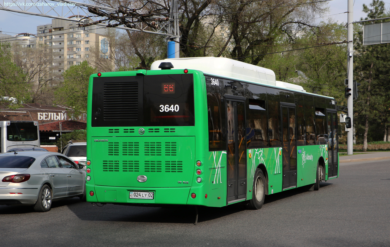 Алматы, Golden Dragon XML6125CN (Hyundai Trans Auto) № 3640