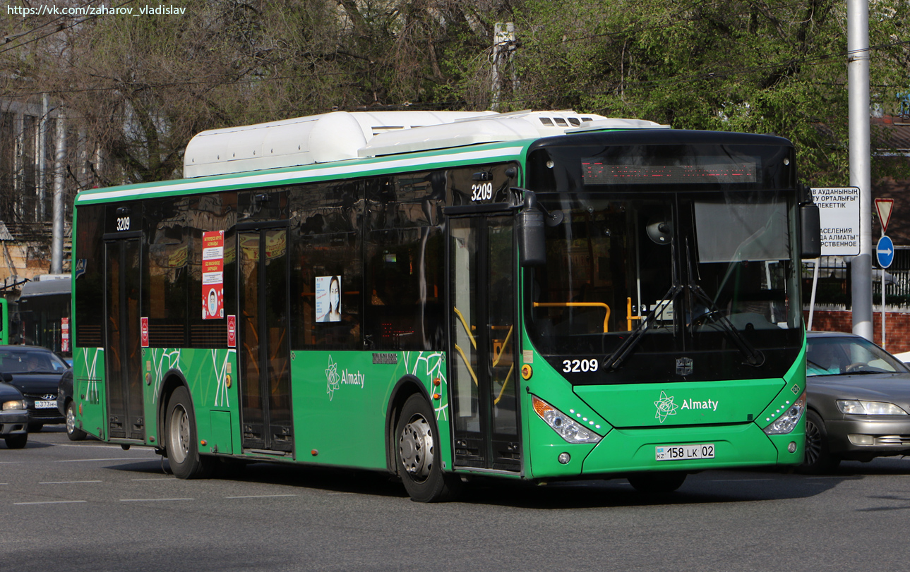 Алматы, Zhong Tong LCK6125HGAN № 3209