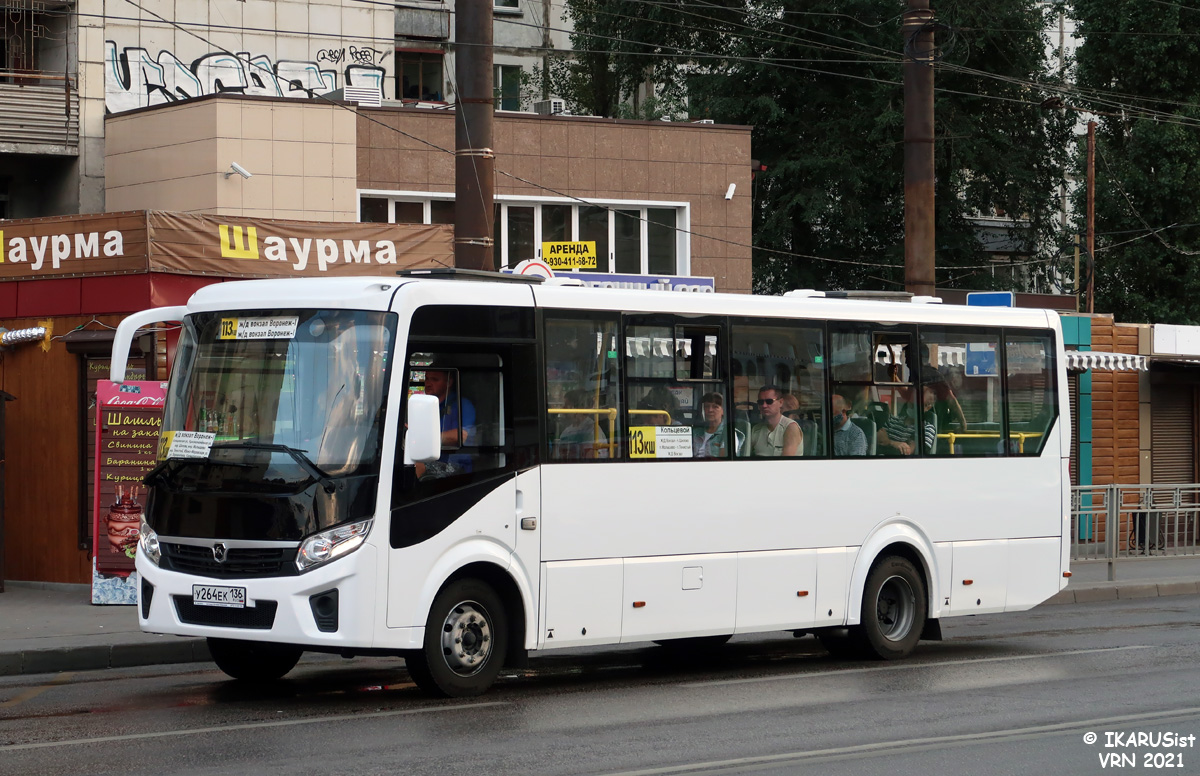 Воронежская область, ПАЗ-320425-04 "Vector Next" № У 264 ЕК 136