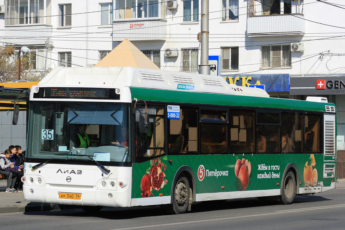 Волгоградская область, ЛиАЗ-5292.67 (CNG) № 4151