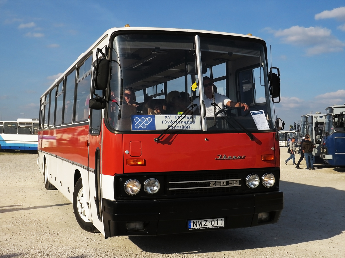 Ungarn, Ikarus 250.59 Nr. NWZ-011; Ungarn — III. Ikarus Találkozó, Aeropark (2021)