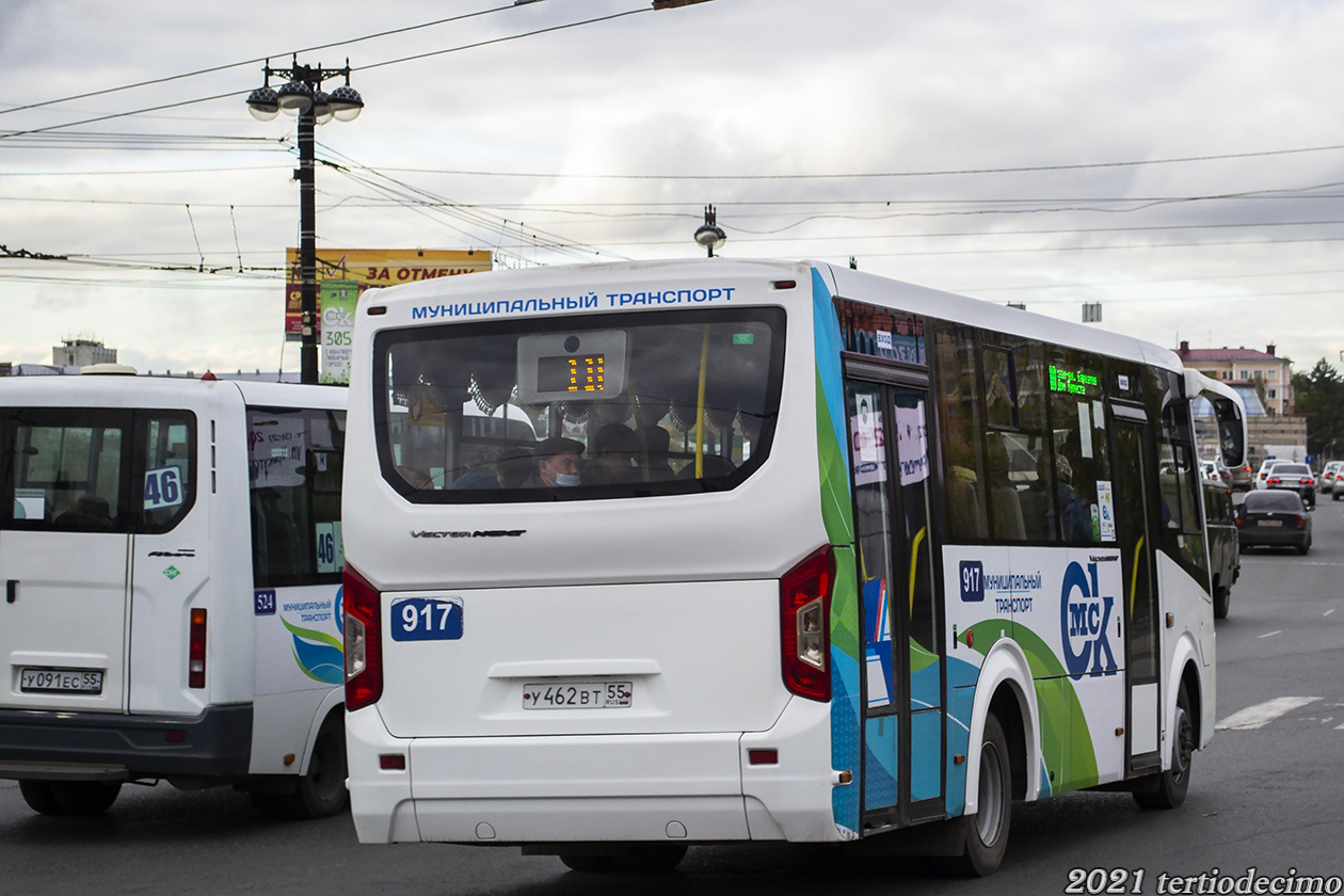 Omsk region, PAZ-320435-04 "Vector Next" № 917