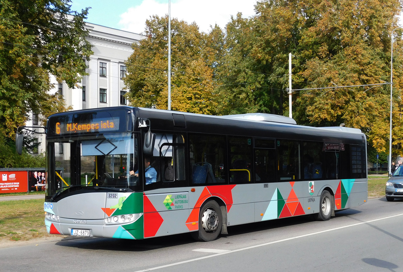 Латвия, Solaris Urbino III 12 № 8202