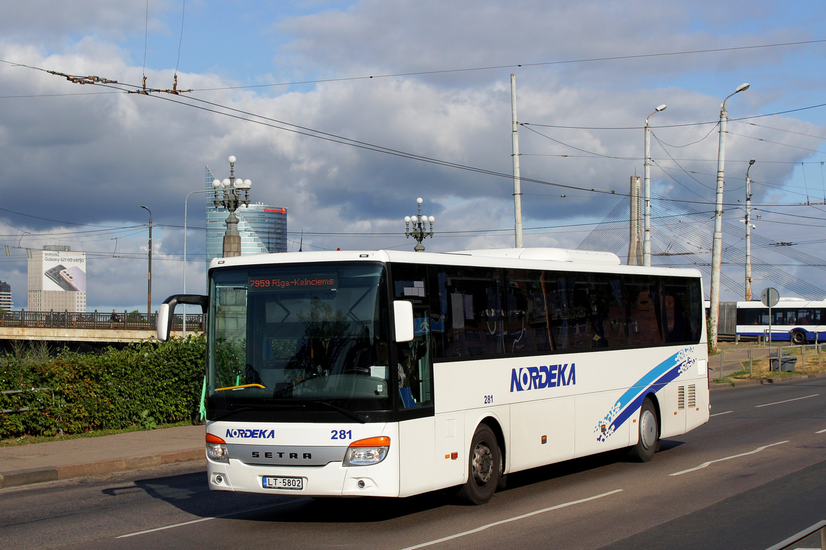 Латвия, Setra S415UL business № 281