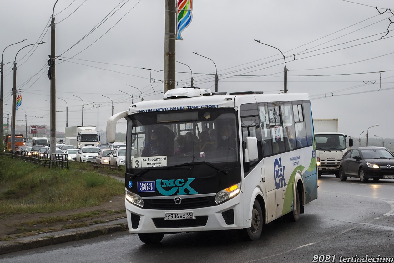 Omsk region, PAZ-320435-04 "Vector Next" # 363