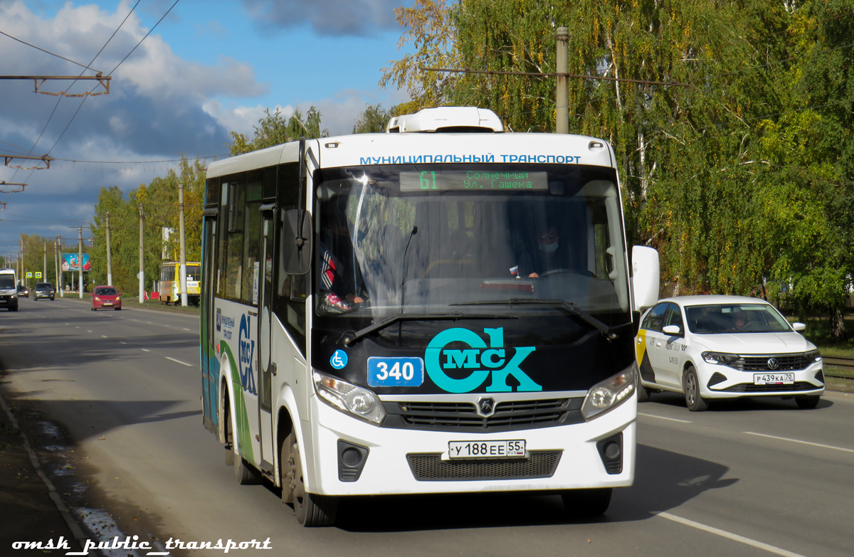 Омская область, ПАЗ-320435-04 "Vector Next" № 340