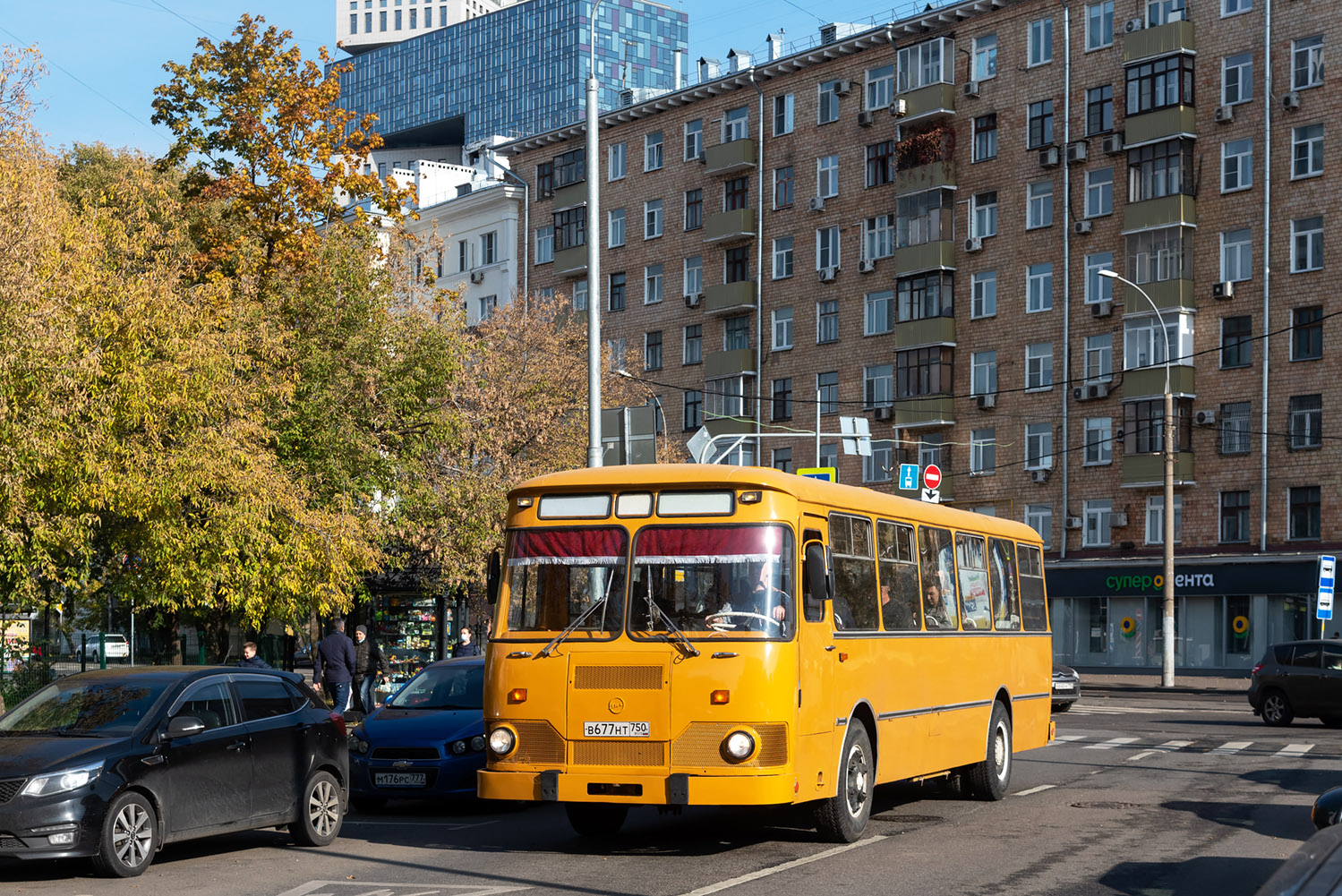 Московская область, ЛиАЗ-677М (ЯАЗ) № В 677 НТ 750