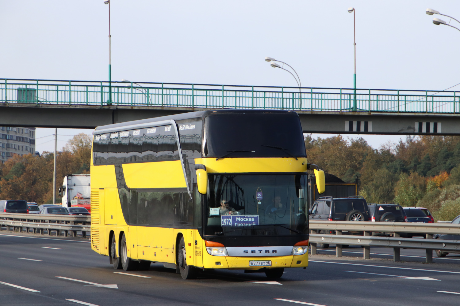 Чечня, Setra S431DT № В 777 ЕТ 95