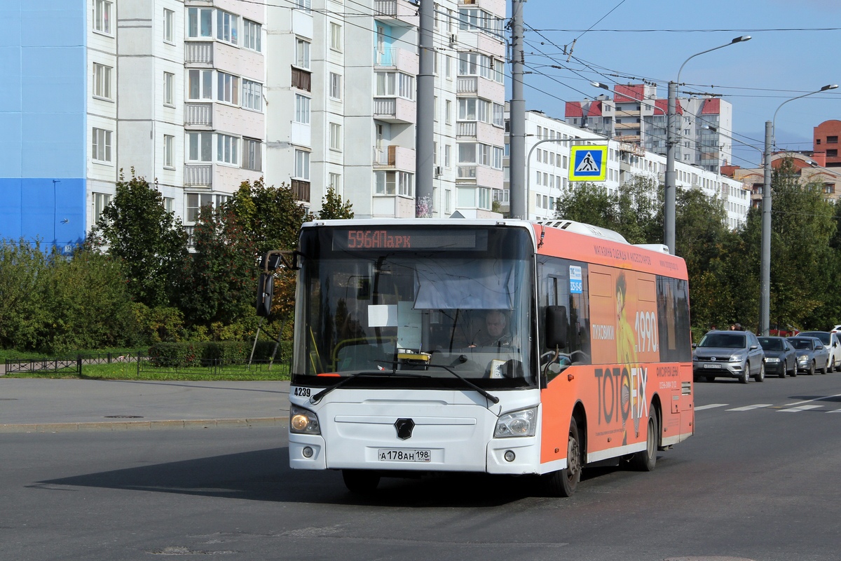 Санкт-Петербург, ЛиАЗ-4292.60 (1-2-1) № 4239