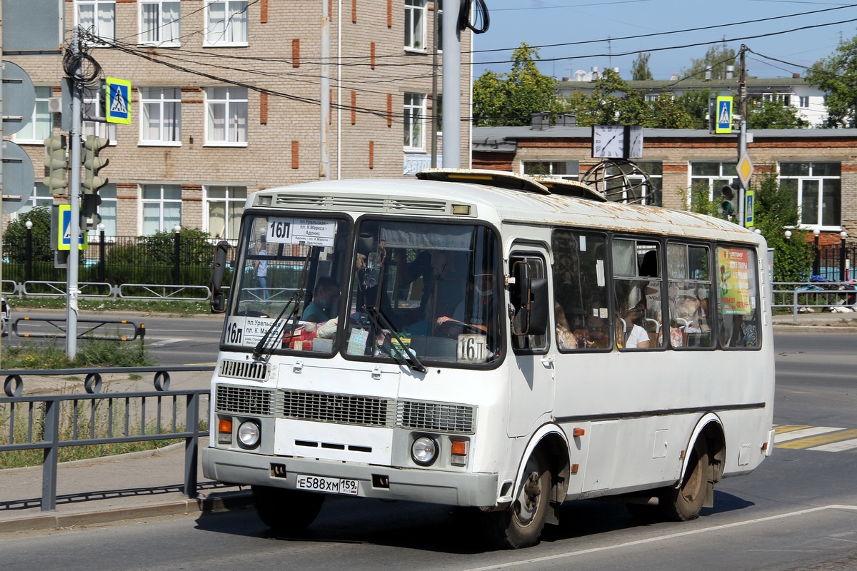 Пермский край, ПАЗ-32054 № Е 588 ХМ 159