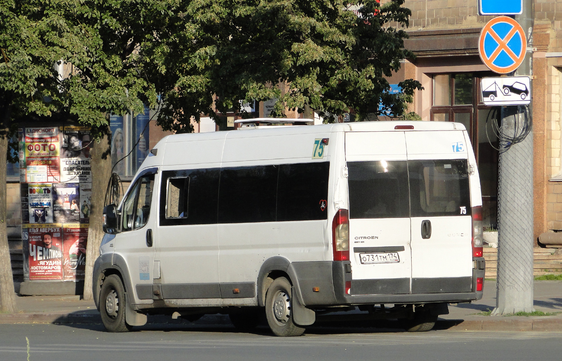 Челябинская область, Нижегородец-FST613 (FIAT Ducato) № О 731 ТМ 174