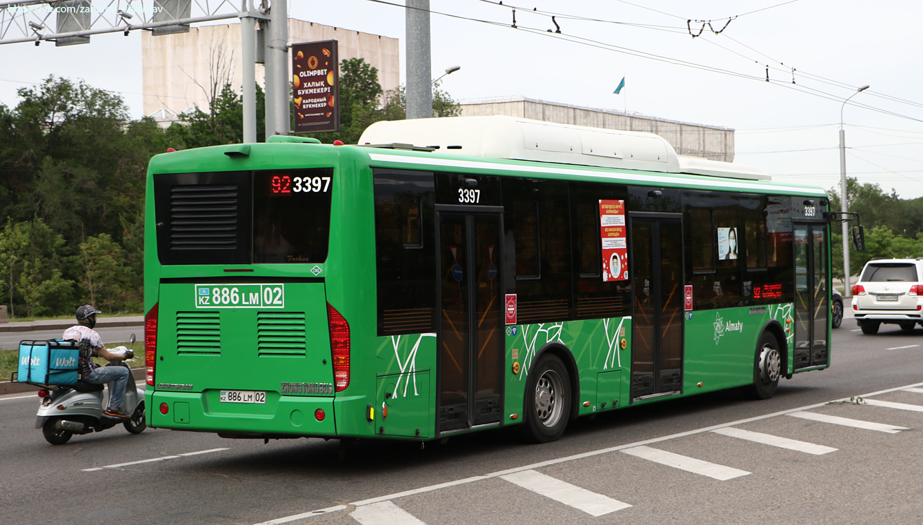 Алматы, Zhong Tong LCK6125HGAN № 3397