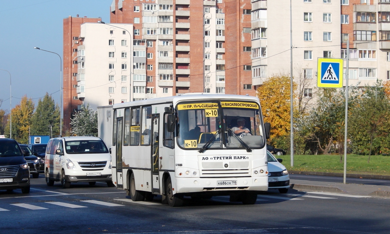 Санкт-Петербург, ПАЗ-320402-05 № К 686 ОА 198