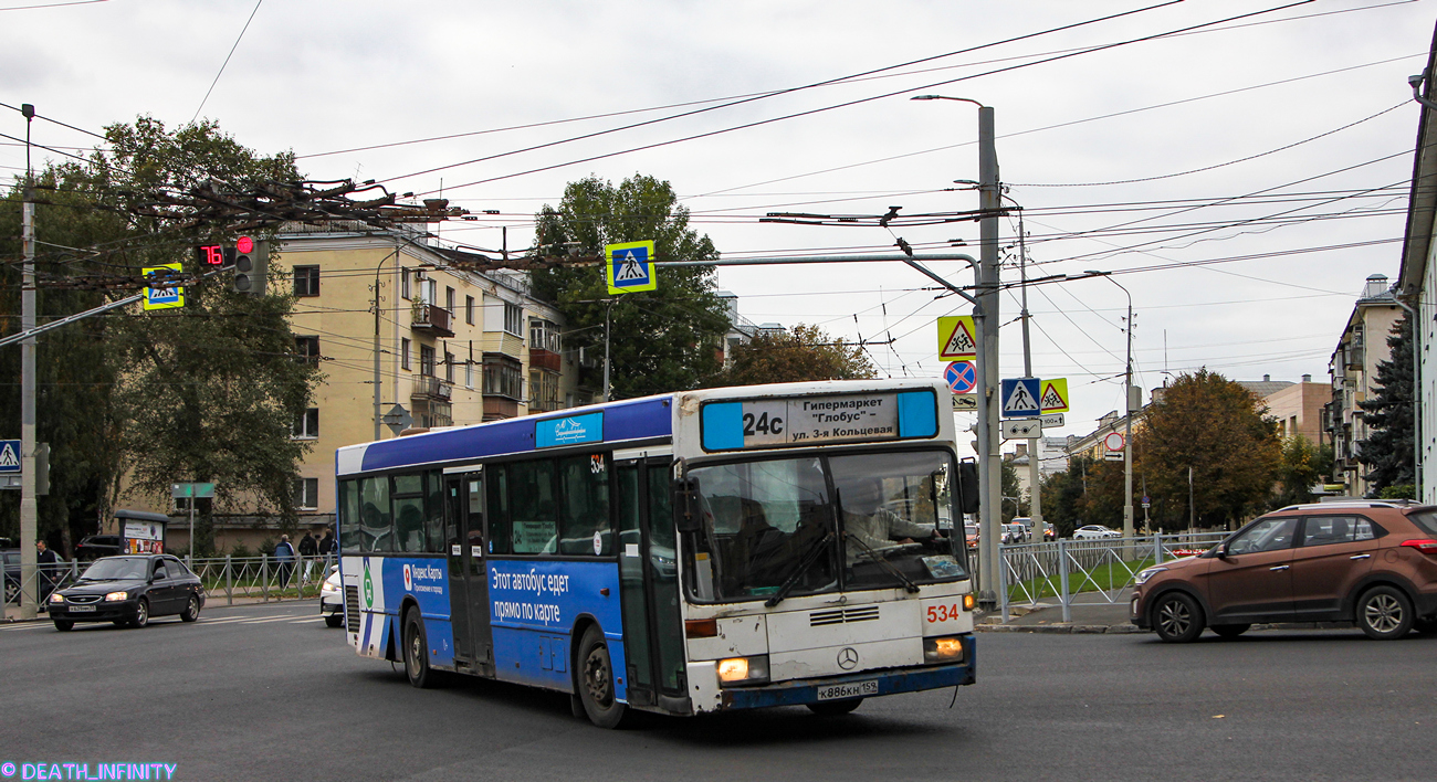 Obwód włodzimierski, Mercedes-Benz O405N Nr 534