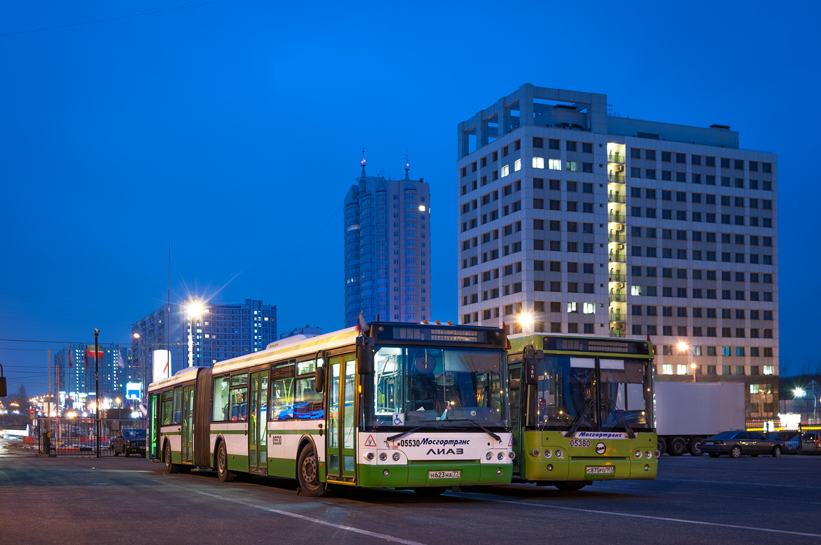 Москва, ЛиАЗ-6213.22-01 № 05530