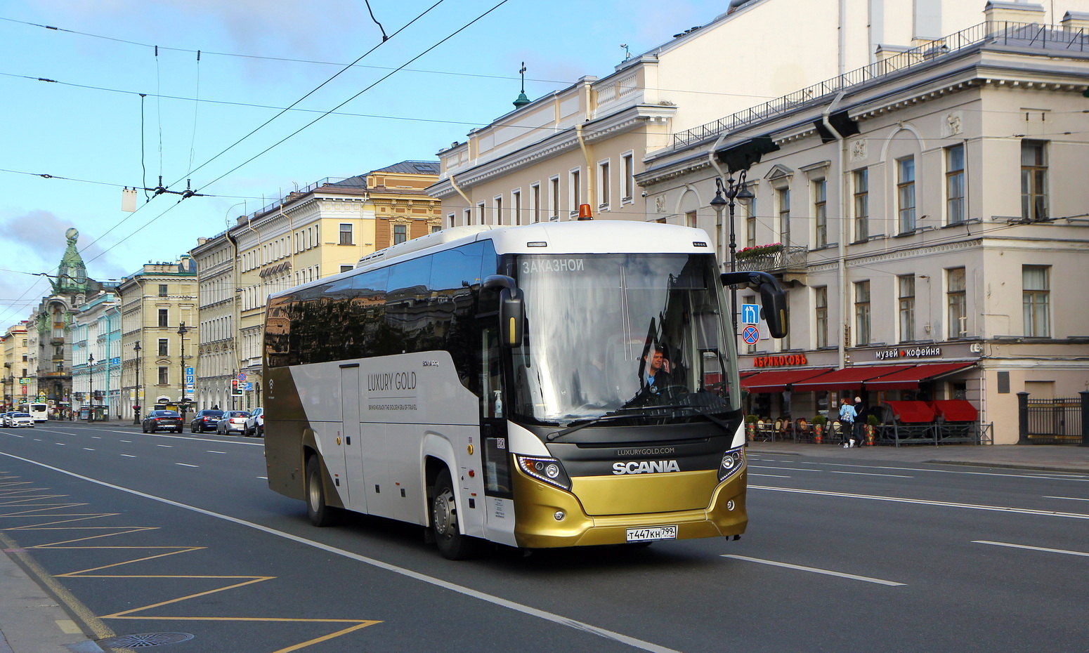 Москва, Scania Touring HD 12.0 № Т 447 КН 799