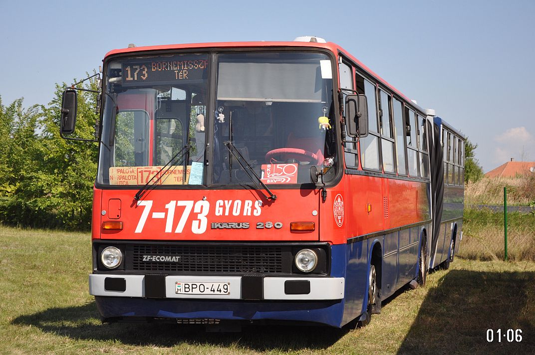 Венгрия, Ikarus 280.40A № 04-49; Венгрия — XIII. Nemzetközi Ikarus, Csepel és Veteránjármű Találkozó, Folyás (2021)