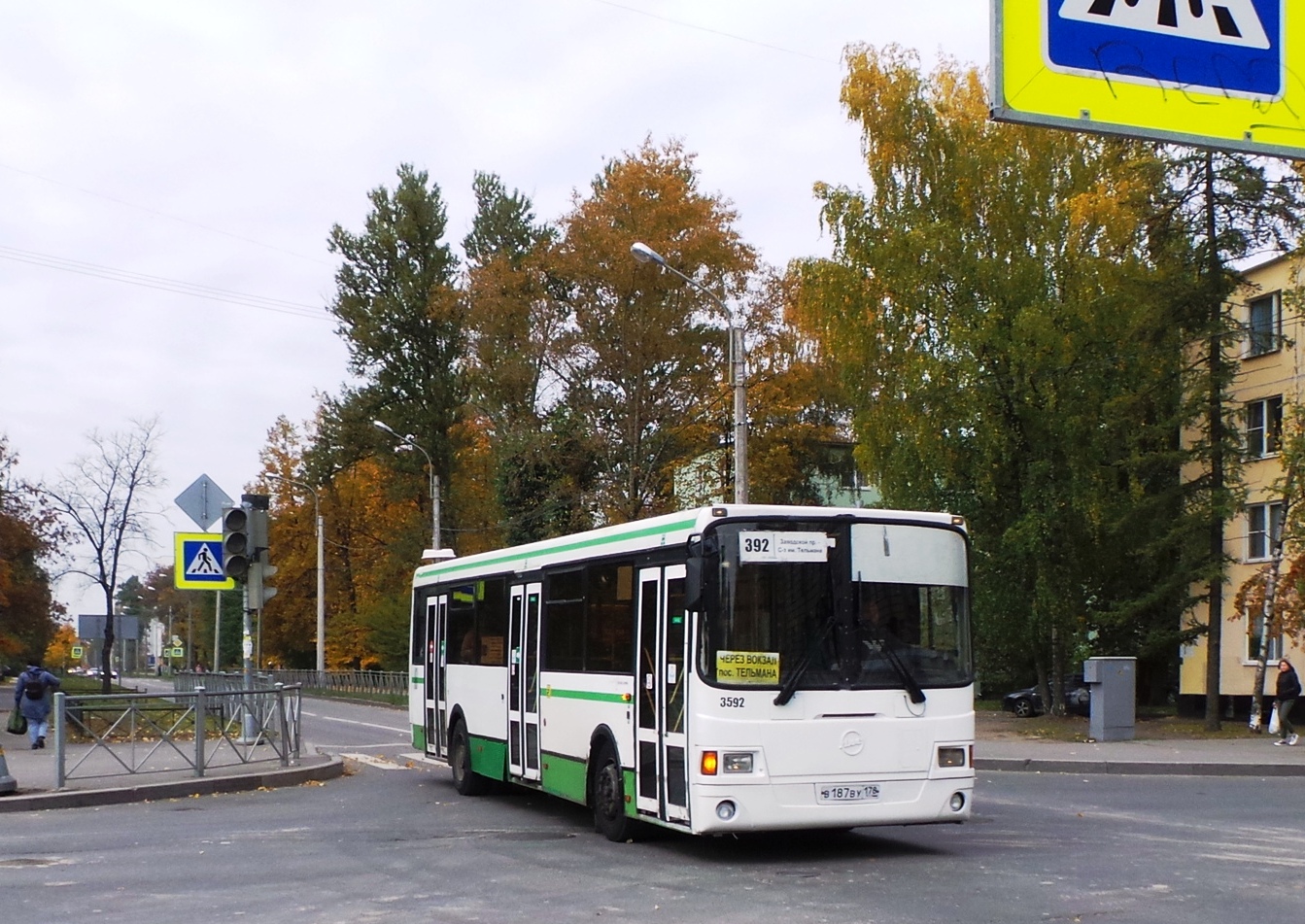 Санкт-Петербург, ЛиАЗ-5293.53 № 3592