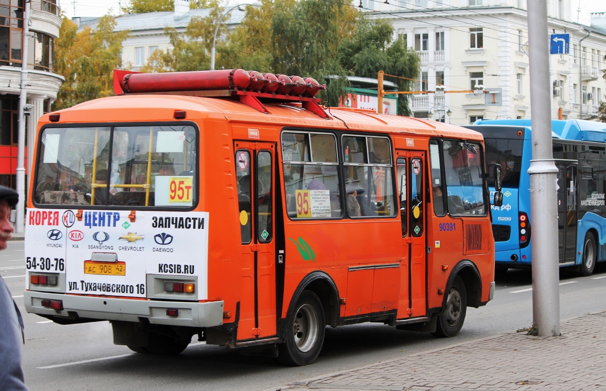 Кемеровская область - Кузбасс, ПАЗ-32054 № 391