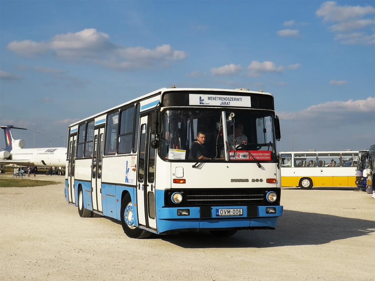 Maďarsko, Ikarus 263.10 č. OVM-006; Maďarsko — III. Ikarus Találkozó, Aeropark (2021)