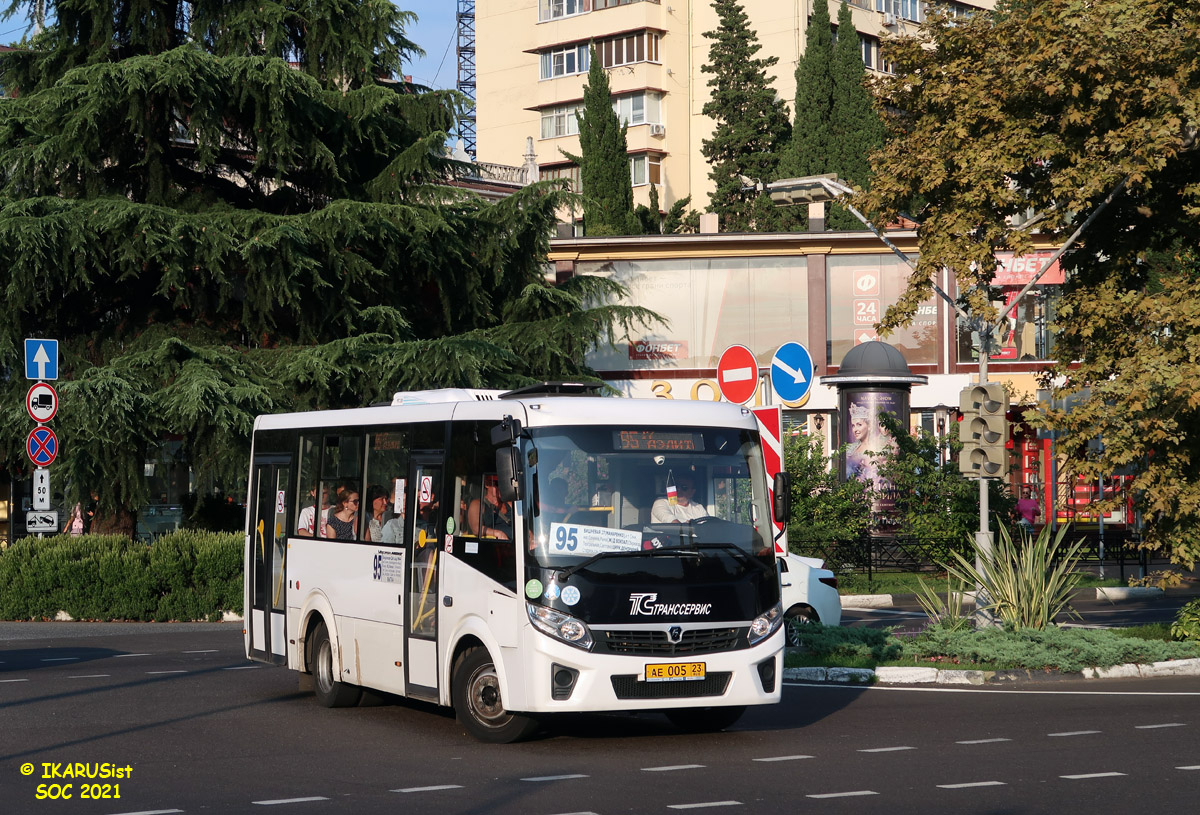 Краснодарский край, ПАЗ-320435-04 "Vector Next" № АЕ 005 23