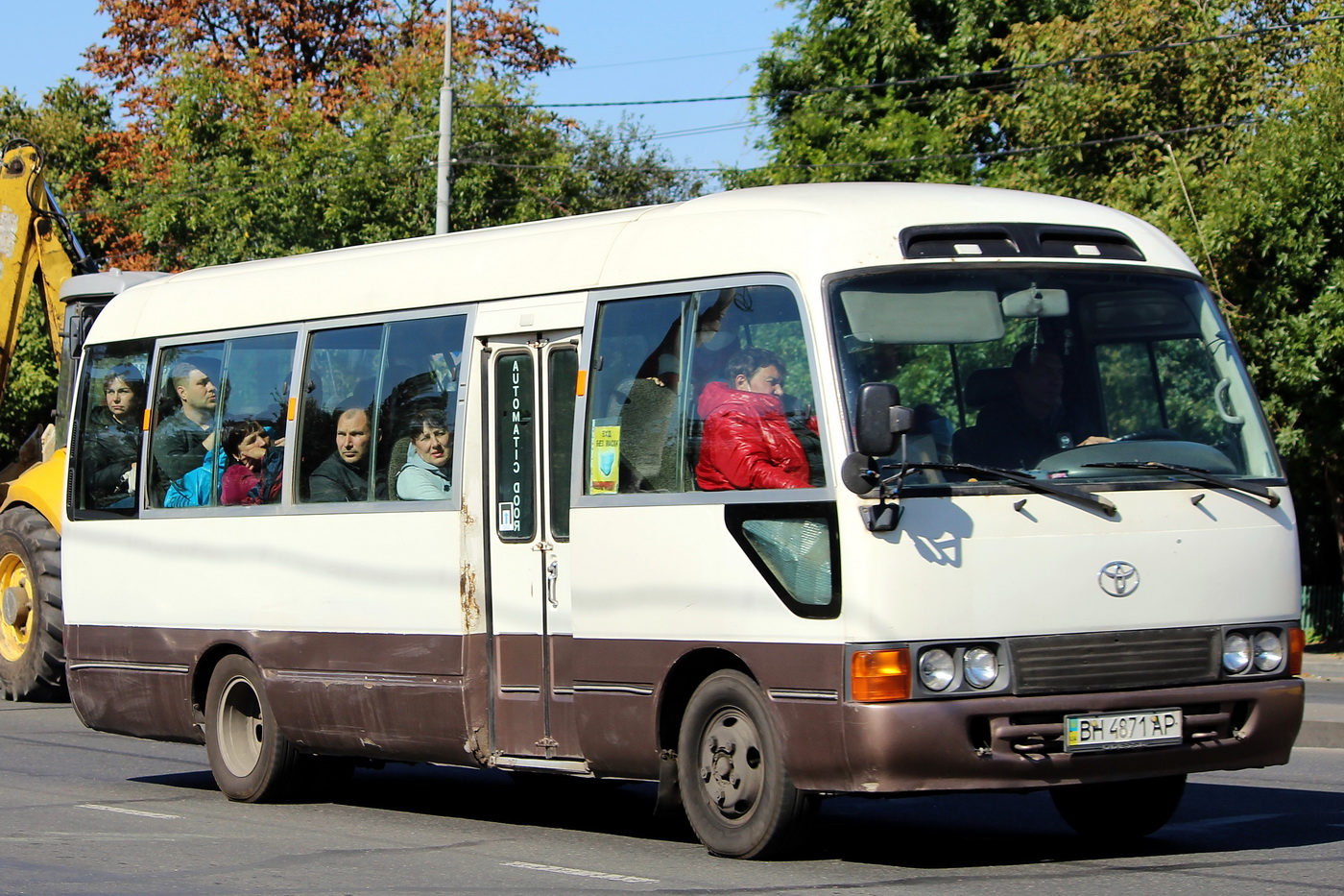 Одесская область, Toyota Coaster HZB50L № BH 4871 AP