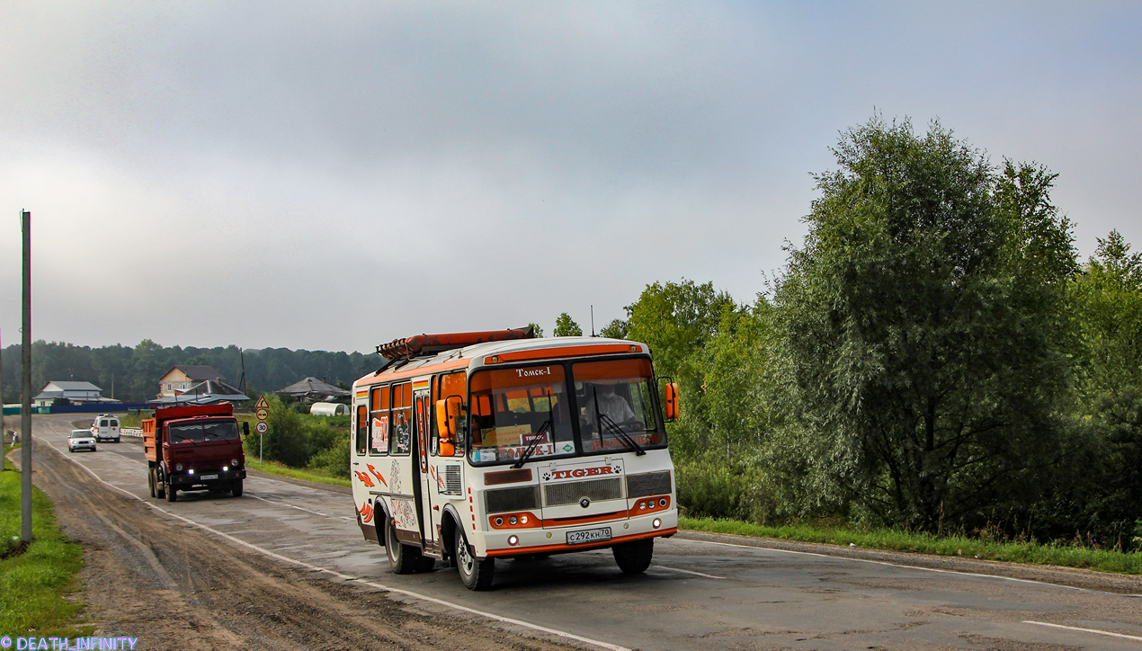 Томская область, ПАЗ-32053 № С 292 КН 70