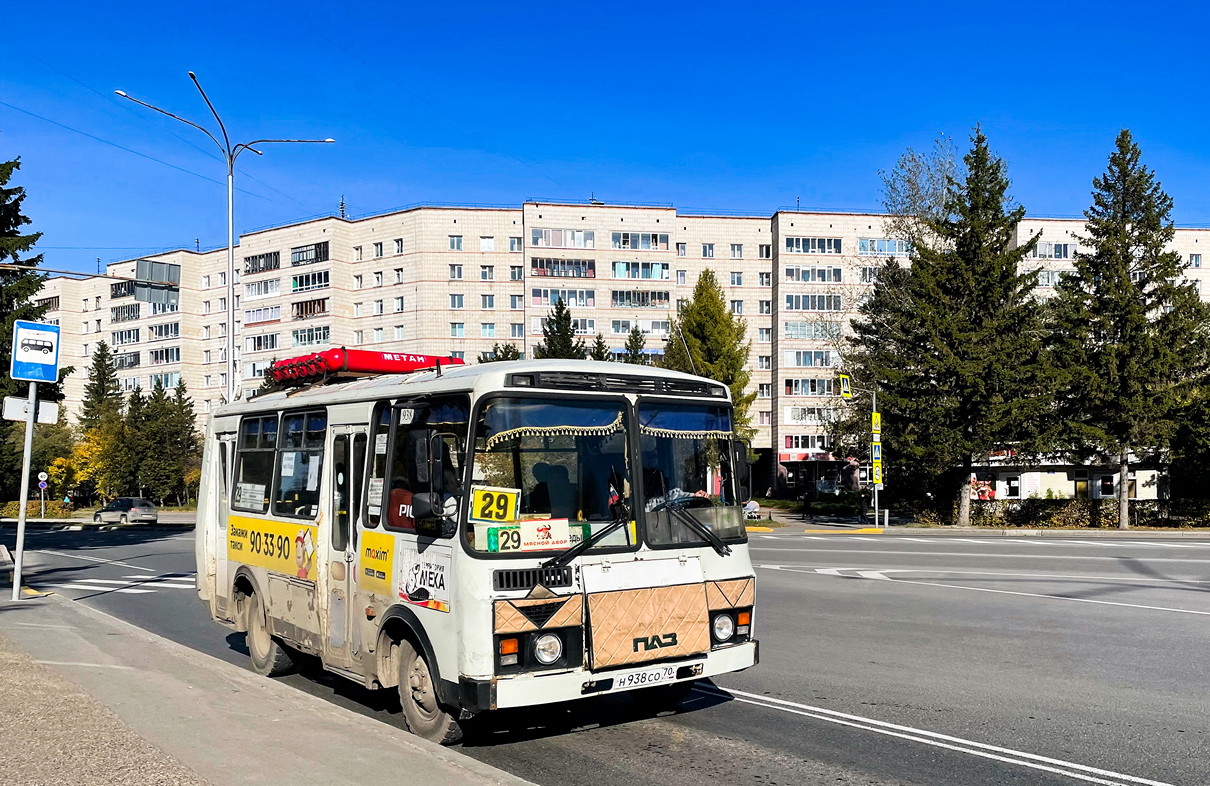 Томская область, ПАЗ-32054 № Н 938 СО 70