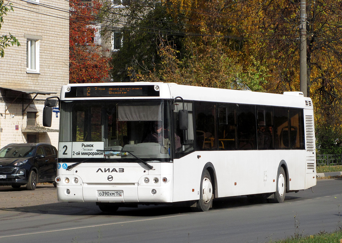 Nizhegorodskaya region, LiAZ-5292.65 # О 390 ХМ 152