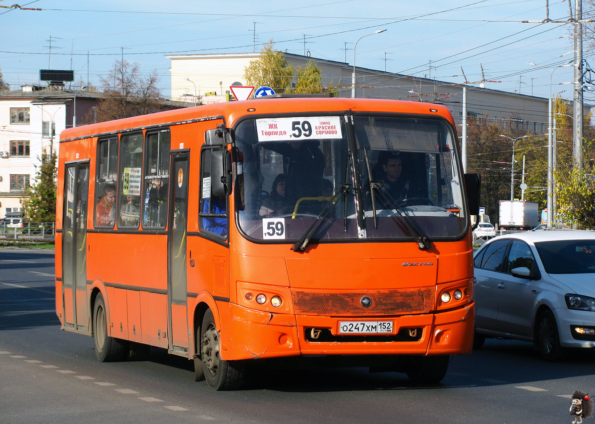 Ніжагародская вобласць, ПАЗ-320414-05 "Вектор" № О 247 ХМ 152