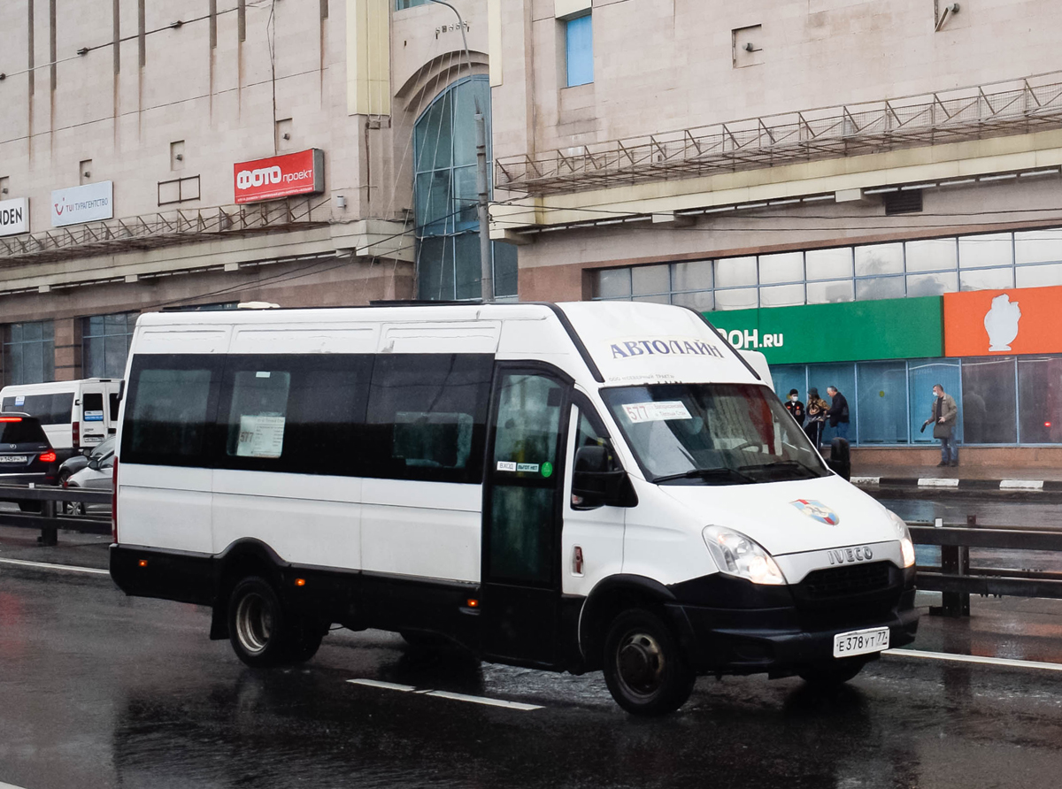 Москва, Нижегородец-2227UU (IVECO Daily) № Е 378 УТ 77